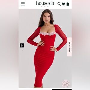 House of CB Scarlet Corset Dress